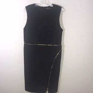 🆕Black and gold detailed dress